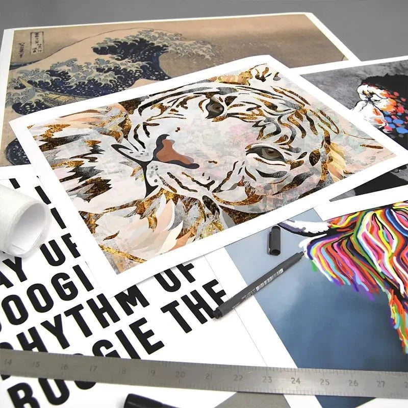 Wild And Fierce Art Print Wild And Fierce Art Print wall art product Sarah Manovski