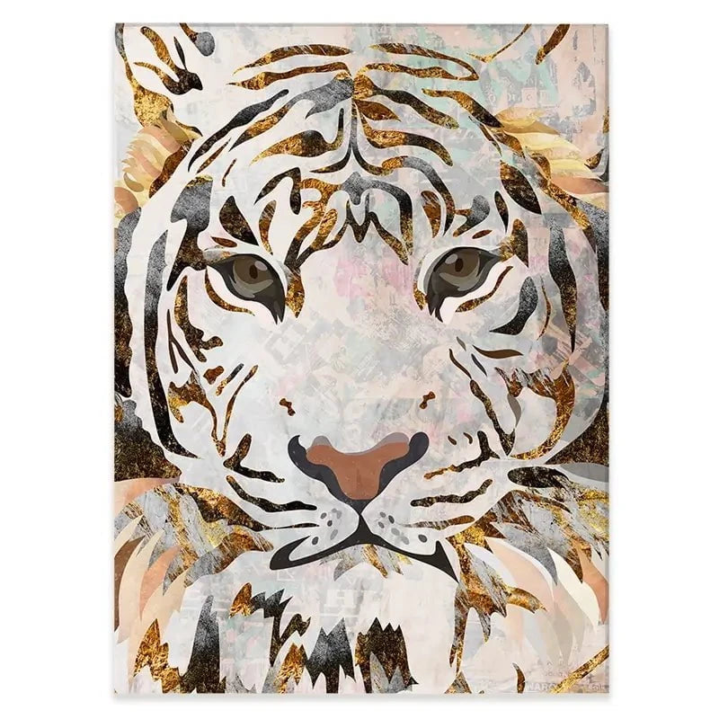 Wild And Fierce Canvas Print Wild And Fierce Canvas Print wall art product Sarah Manovski