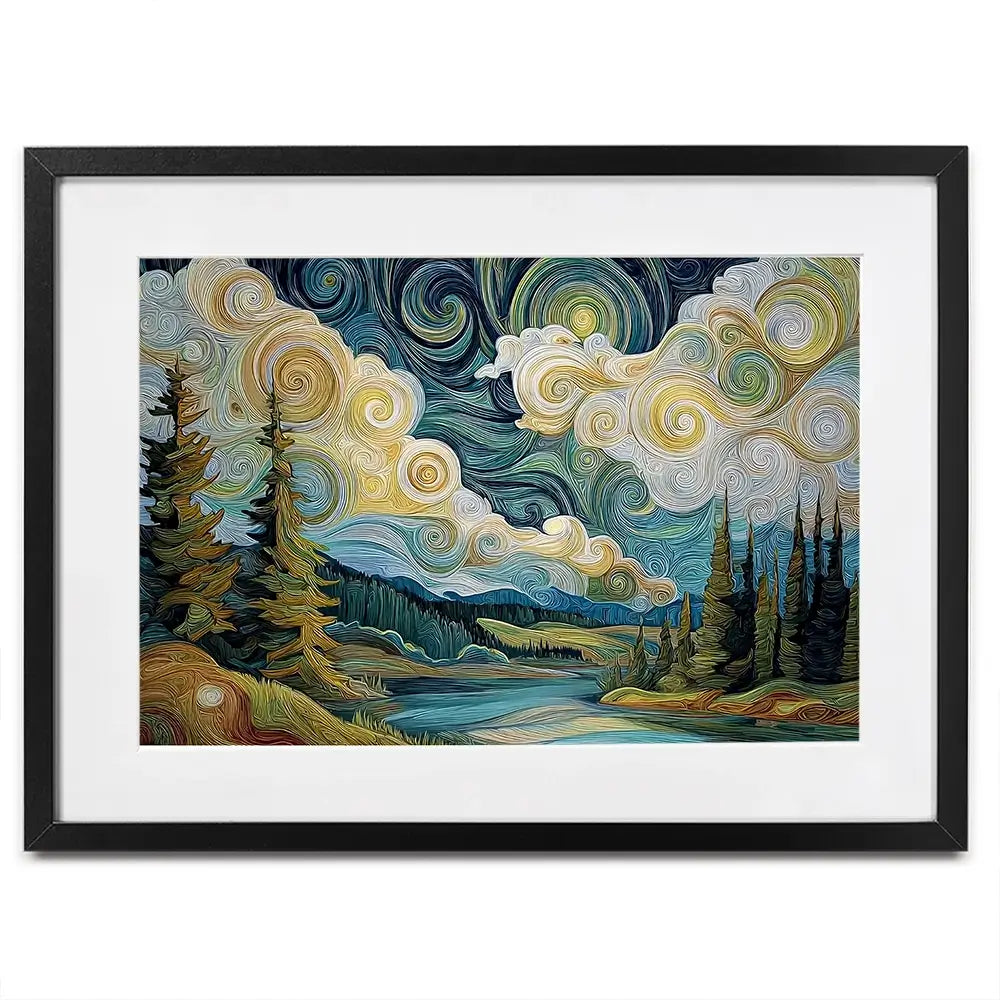 Wild And Windy Framed Art Print Wild And Windy Framed Art Print wall art product David Alexander Elder