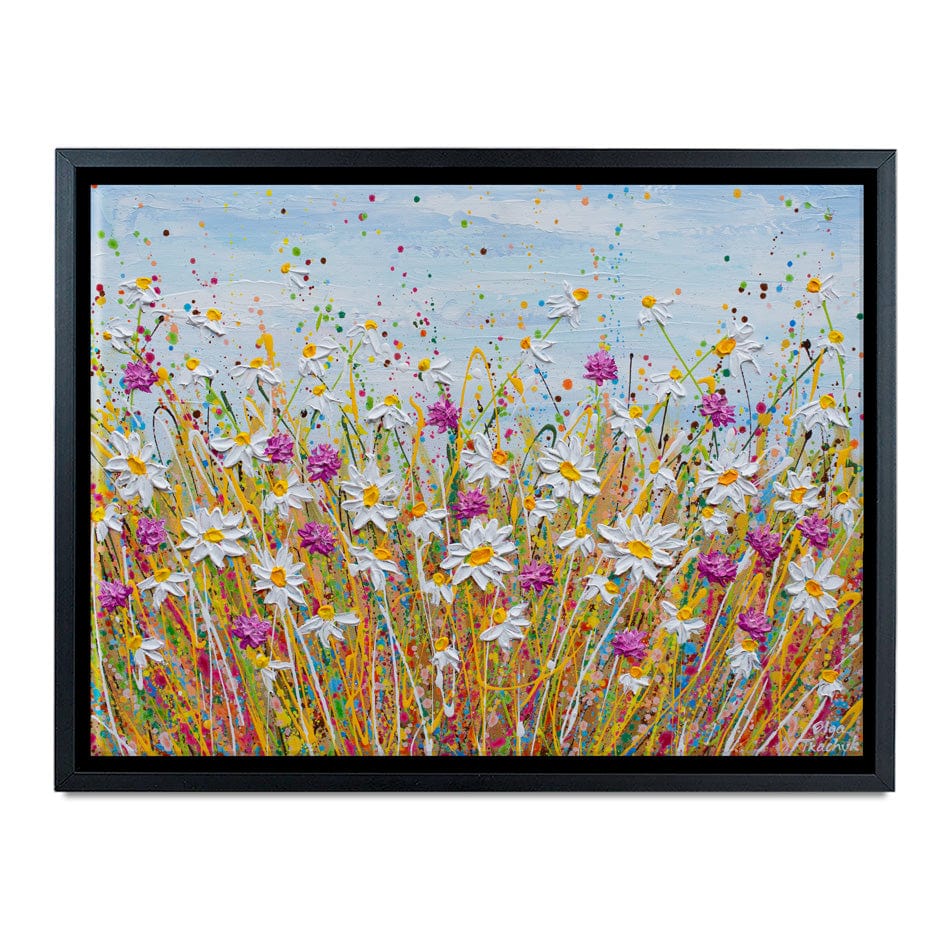 Wild Daisy Field Canvas Print wall art product Olga Tkachyk