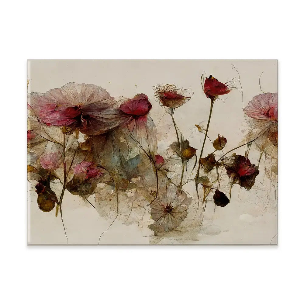 Wild Dry Roses Canvas Print Wild Dry Roses Canvas Print wall art product Treechild