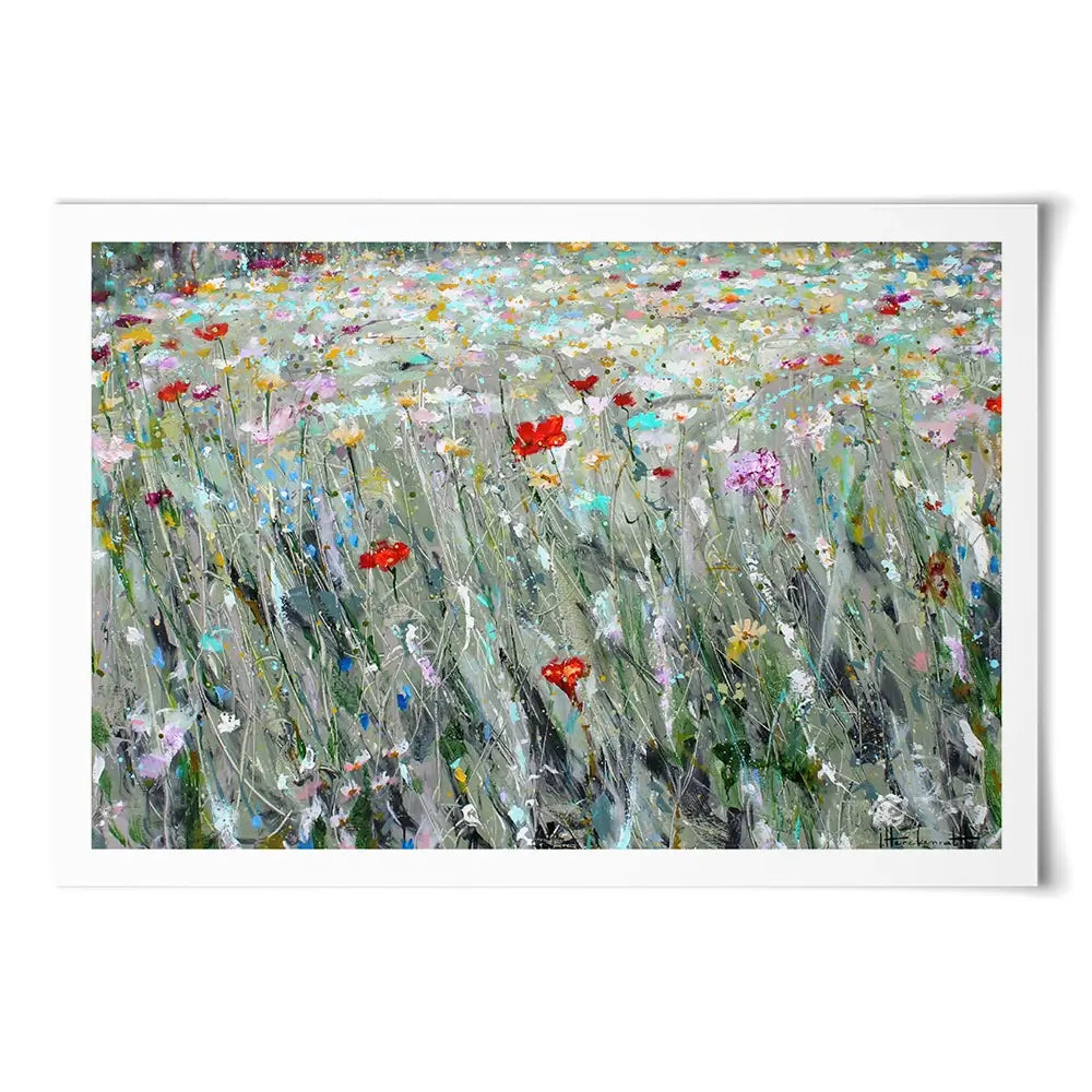 Wild Flower Space Art Print Wild Flower Space Art Print wall art product Studio Paint-Ing