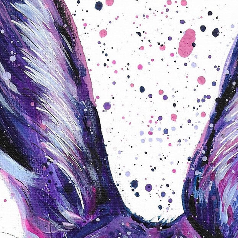 Wild Hare Hallie Canvas Print wall art product Emma LC Art