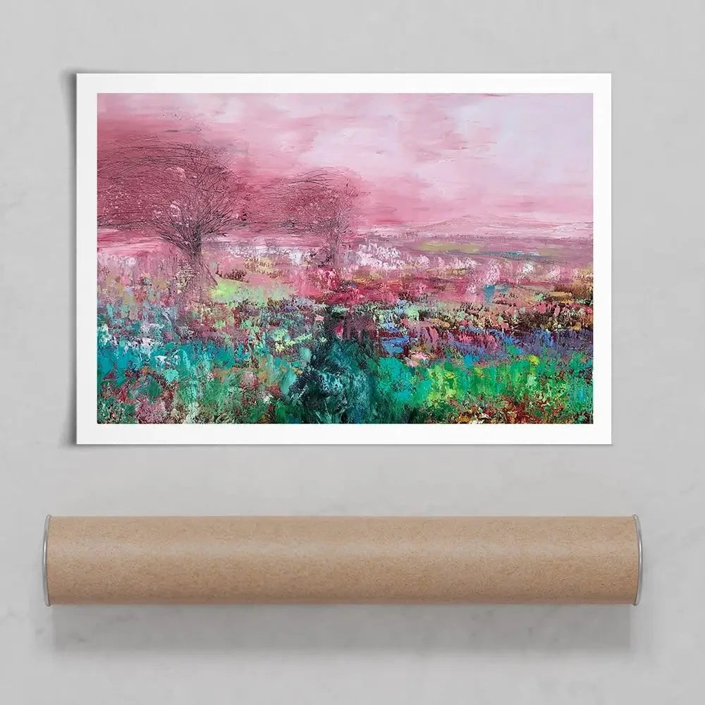 Wild On Dartmoor Art Print Wild On Dartmoor Art Print wall art product Laure Bury