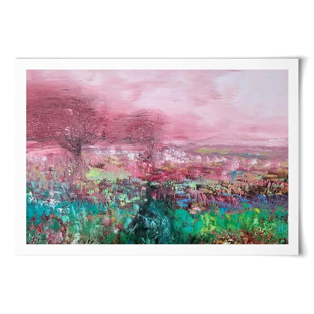 Wild On Dartmoor Art Print Wild On Dartmoor Art Print wall art product Laure Bury