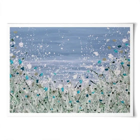 Wild Winter Sea Art Print Wild Winter Sea Art Print wall art product Charlotte Anna Reed