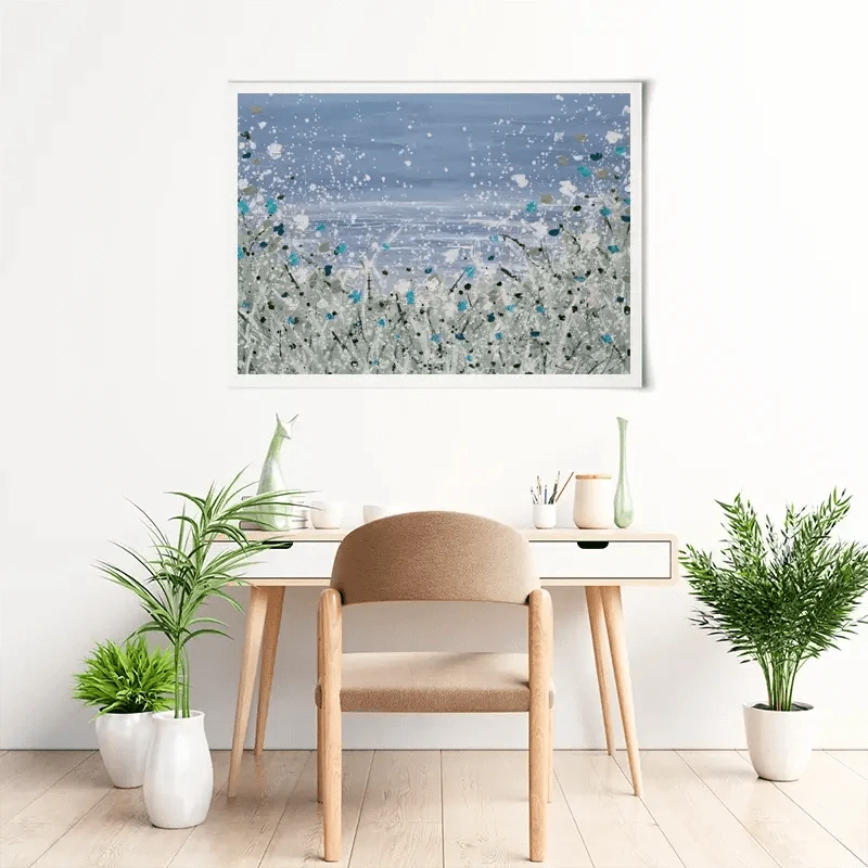 Wild Winter Sea Art Print Wild Winter Sea Art Print wall art product Charlotte Anna Reed