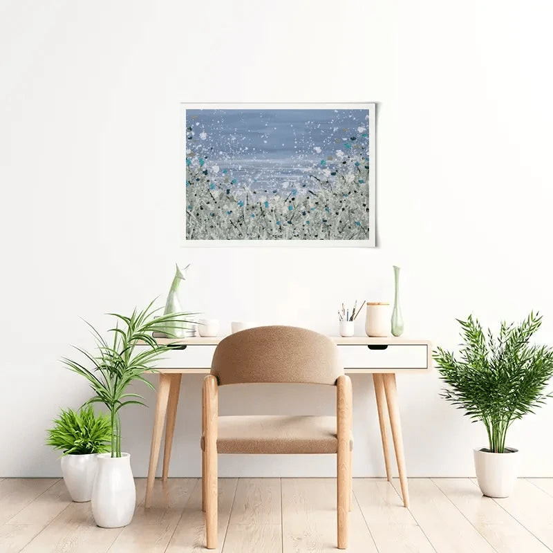 Wild Winter Sea Art Print Wild Winter Sea Art Print wall art product Charlotte Anna Reed