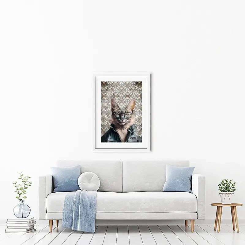 Wildcat Framed Art Print Wildcat Framed Art Print wall art product Svetlana Aleynikova