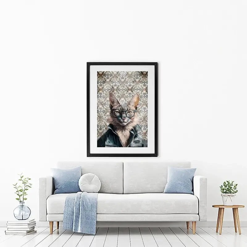 Wildcat Framed Art Print Wildcat Framed Art Print wall art product Svetlana Aleynikova