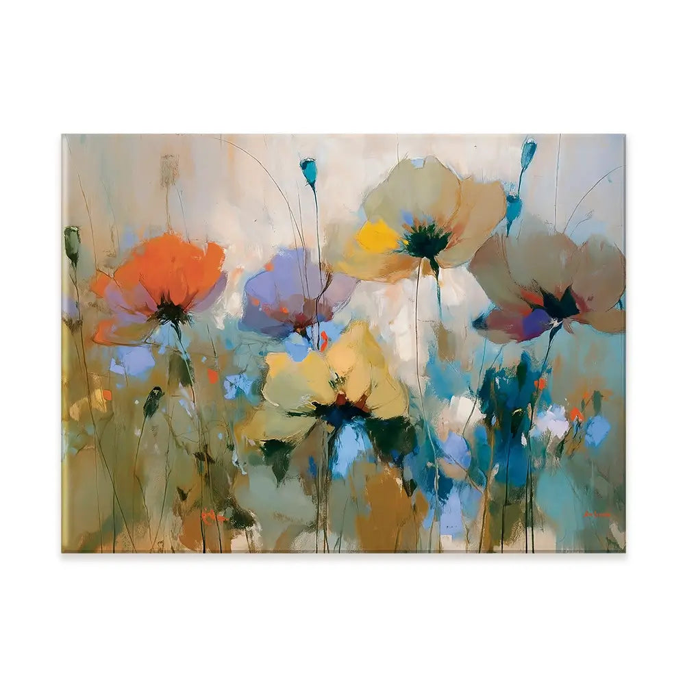 Wildflower Bloom In Dreamy Pastel Tones Canvas Print Wildflower Bloom In Dreamy Pastel Tones Canvas Print wall art product Leon Devenice