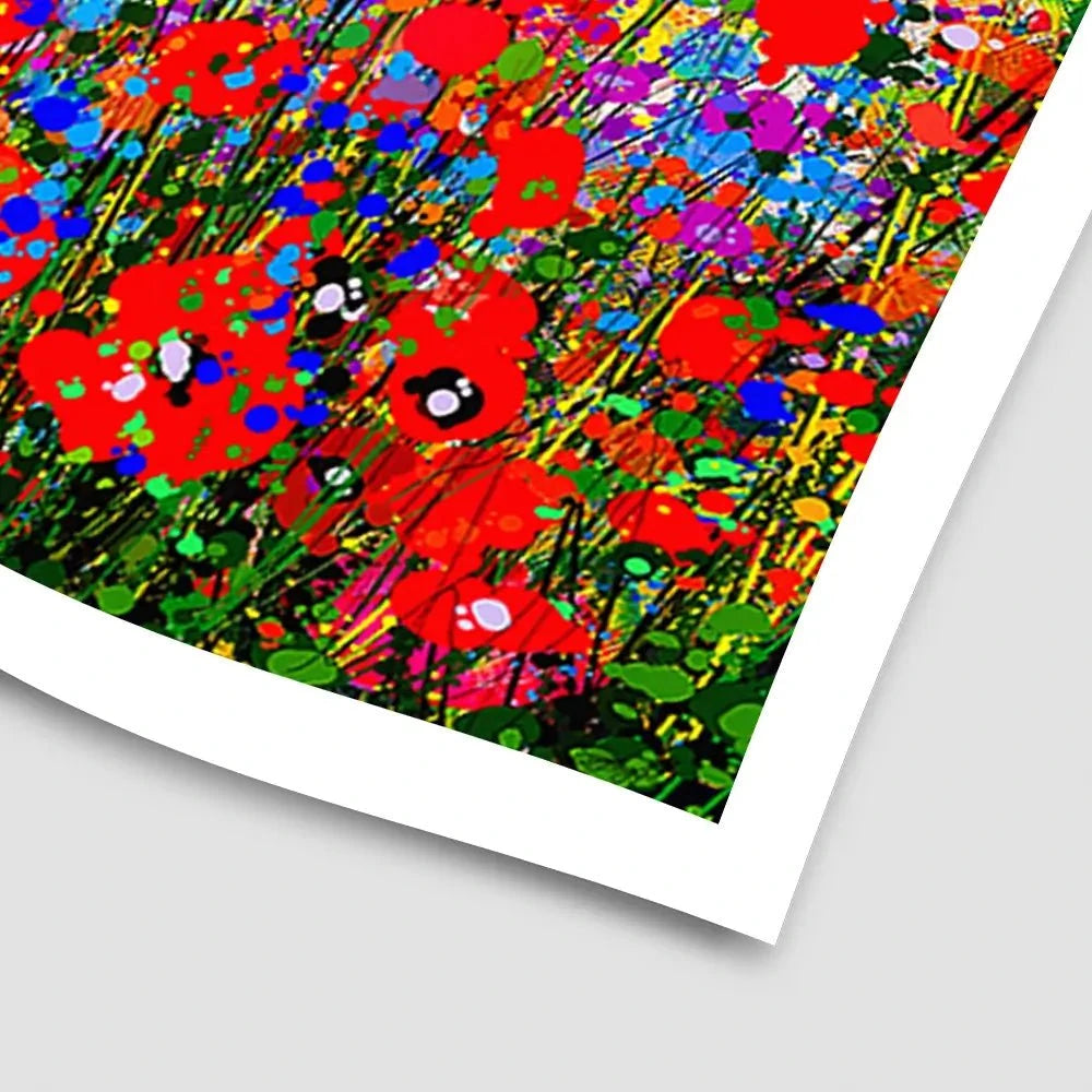 Wildflower Celebration Meadow Art Print Wildflower Celebration Meadow Art Print wall art product Lena Owens - Independent
