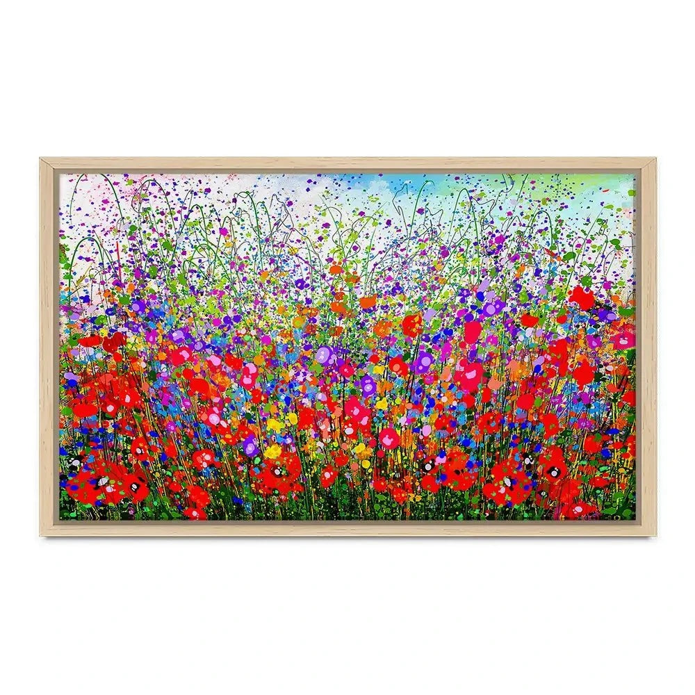 Wildflower Celebration Meadow Canvas Print Wildflower Celebration Meadow Canvas Print wall art product Lena Owens - Independent