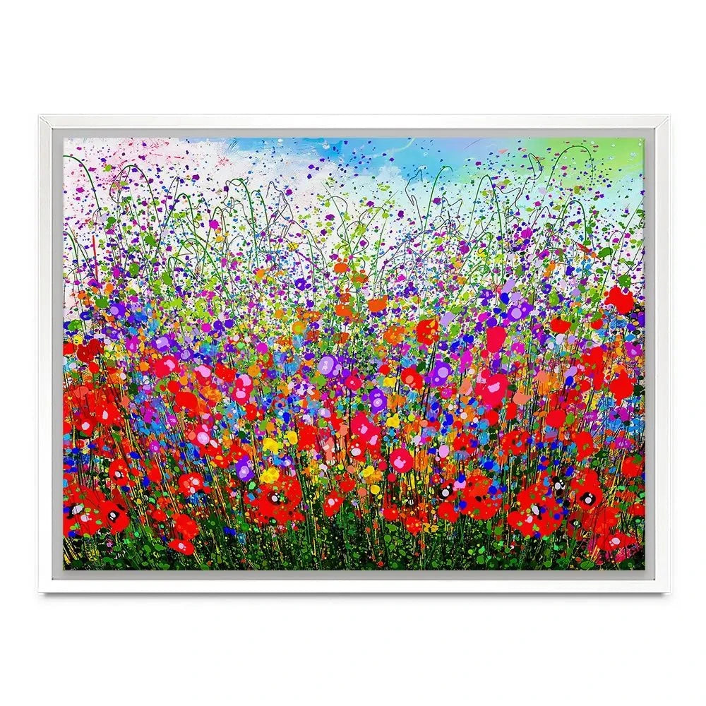 Wildflower Celebration Meadow Canvas Print Wildflower Celebration Meadow Canvas Print wall art product Lena Owens - Independent