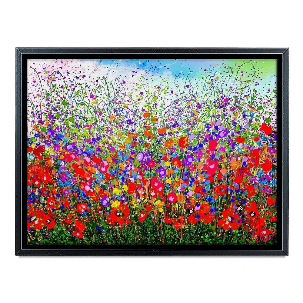 Wildflower Celebration Meadow Canvas Print Wildflower Celebration Meadow Canvas Print wall art product Lena Owens - Independent