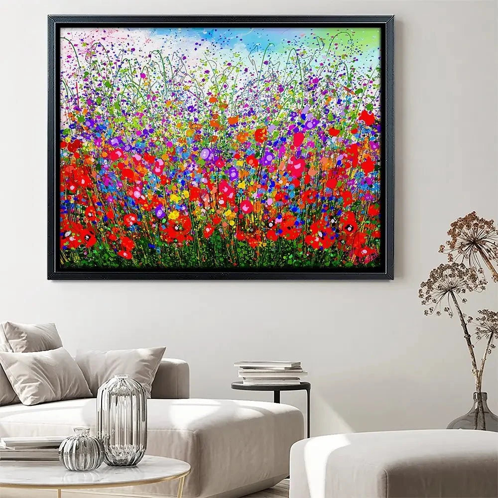 Wildflower Celebration Meadow Canvas Print Wildflower Celebration Meadow Canvas Print wall art product Lena Owens - Independent