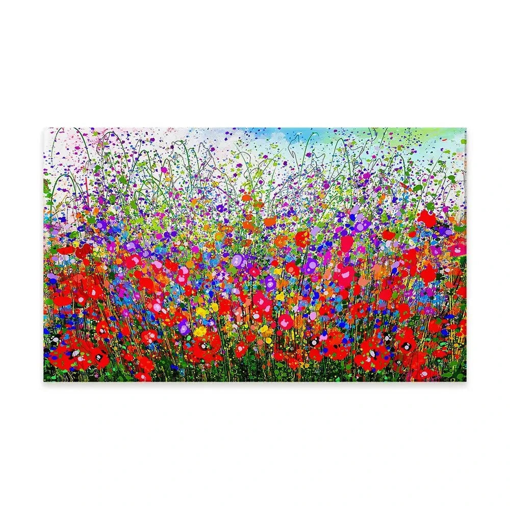 Wildflower Celebration Meadow Canvas Print Wildflower Celebration Meadow Canvas Print wall art product Lena Owens - Independent