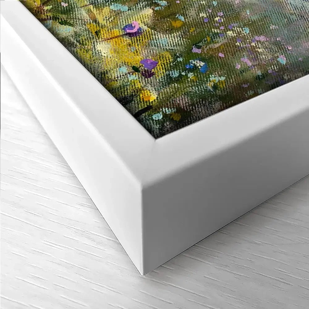 Wildflower Field At Sunrise Trio Canvas Print Wildflower Field At Sunrise Trio Canvas Print wall art product Valery Rybakow / Shutterstock