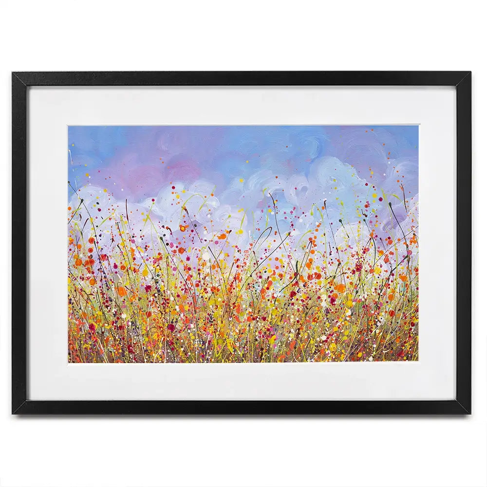 Wildflower Splash Framed Art Print Wildflower Splash Framed Art Print wall art product Olga Tkachyk