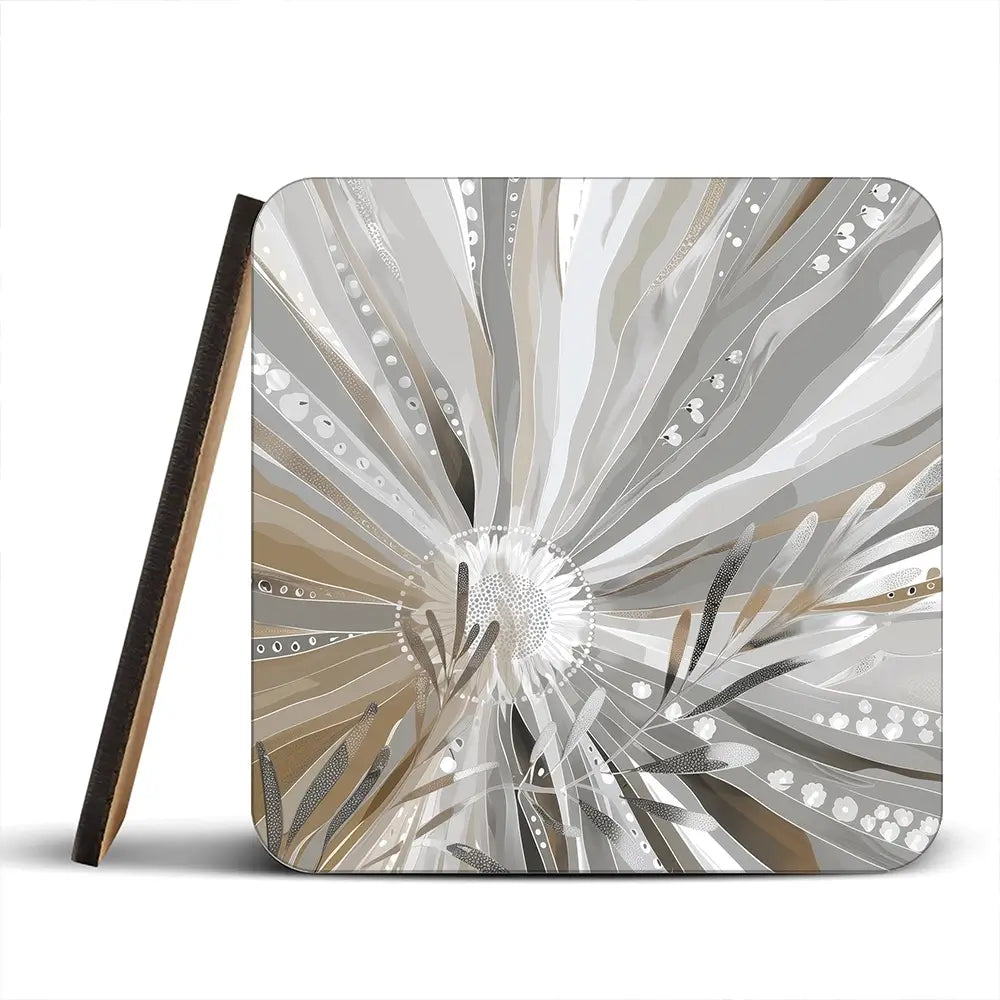 Wildlace Complement Coaster Set Wildlace Complement Coaster Set wall art product Bella Eve