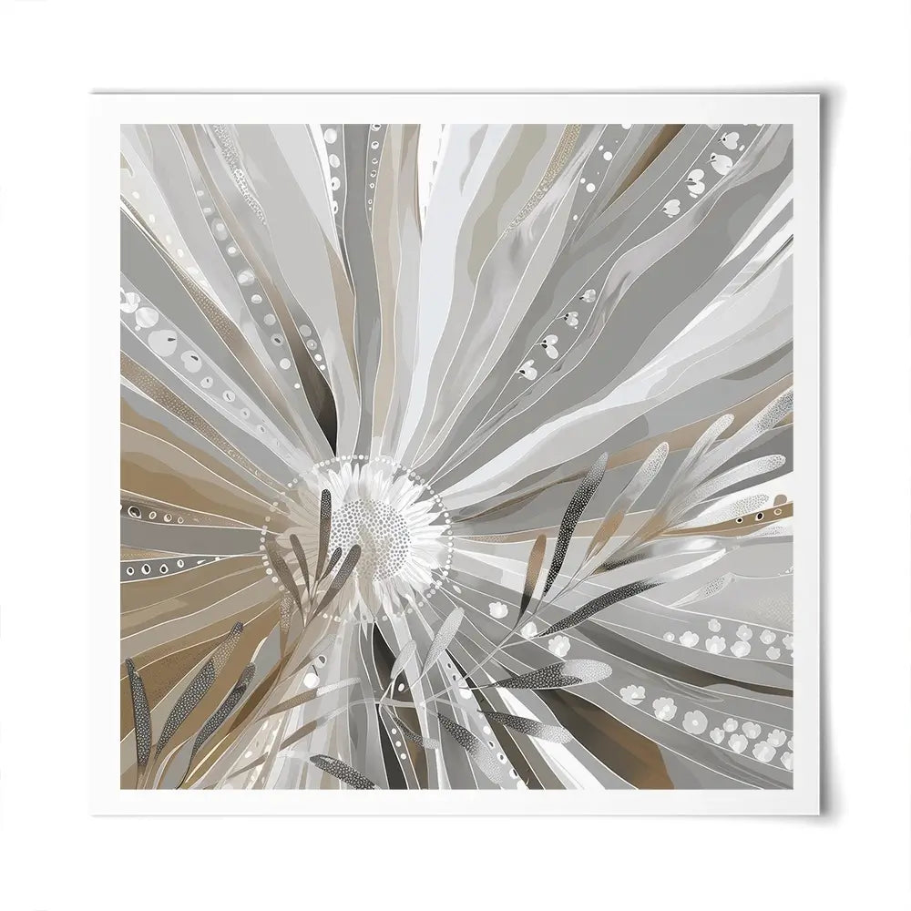 Wildlace Complement Square Art Print Wildlace Complement Square Art Print wall art product Bella Eve