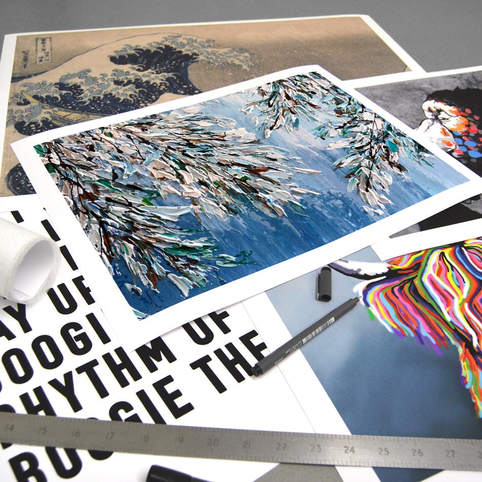 Winter 2 Art Print wall art product Olga Tkachyk