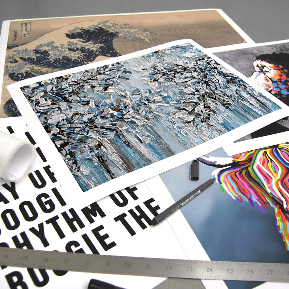 Winter Art Print wall art product Olga Tkachyk