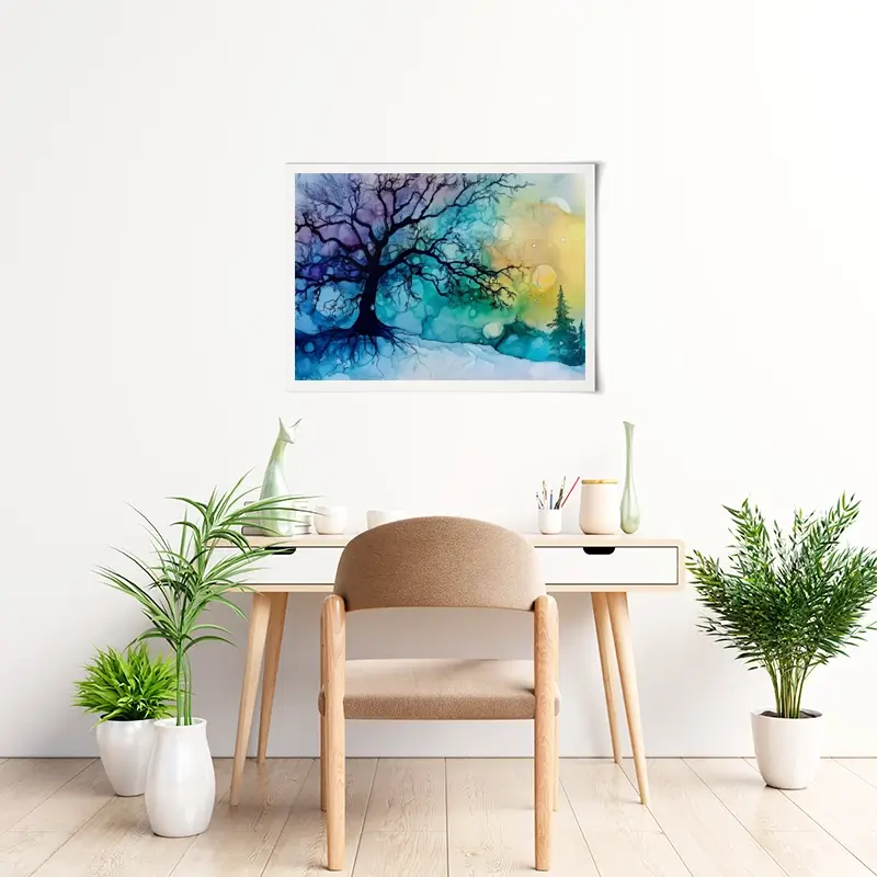 Winter Dawn Art Print Winter Dawn Art Print wall art product David Alexander Elder