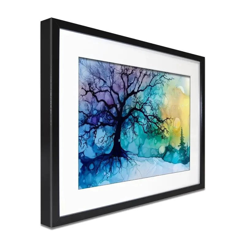 Winter Dawn Framed Art Print Winter Dawn Framed Art Print wall art product David Alexander Elder