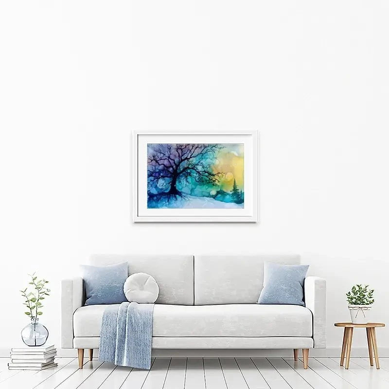 Winter Dawn Framed Art Print Winter Dawn Framed Art Print wall art product David Alexander Elder
