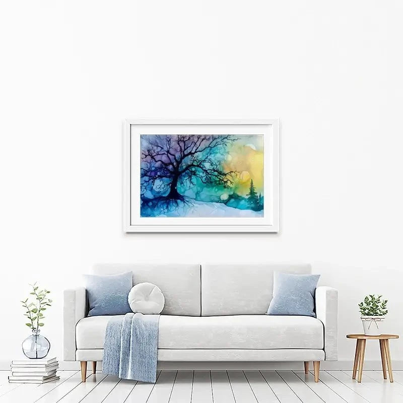 Winter Dawn Framed Art Print Winter Dawn Framed Art Print wall art product David Alexander Elder