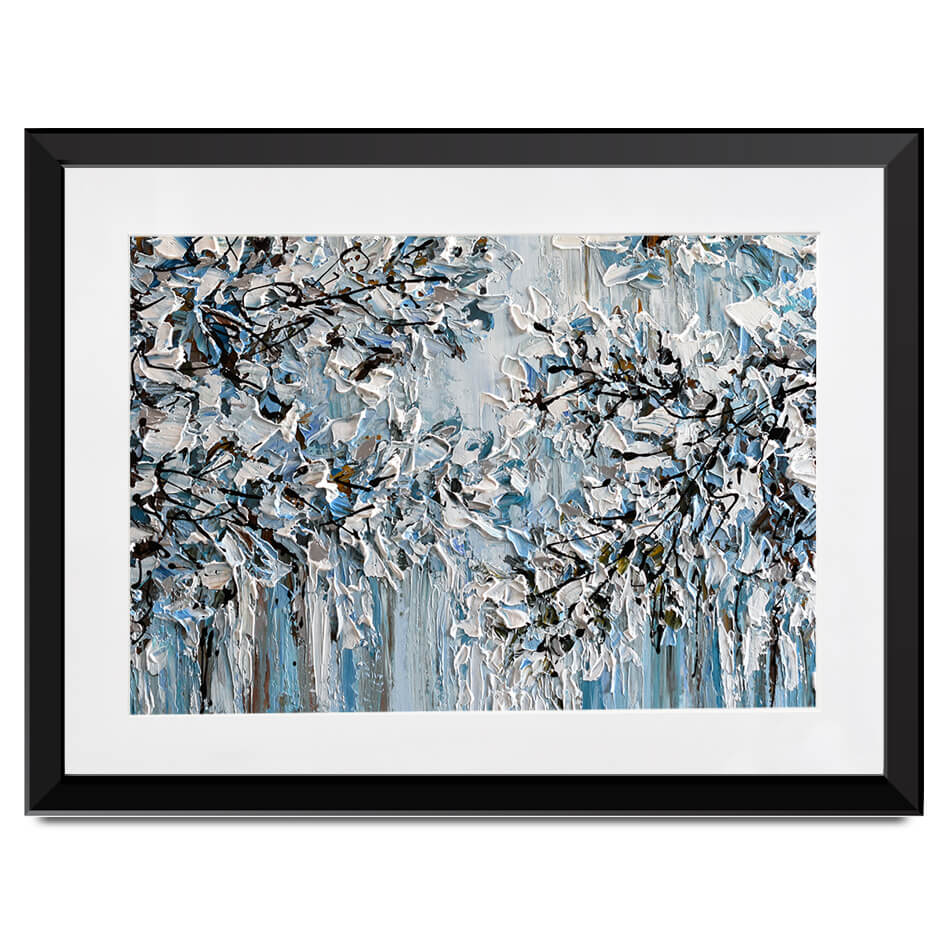 Winter Framed Art Print Winter Framed Art Print wall art product Olga Tkachyk