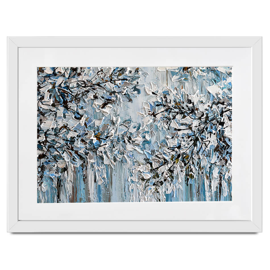 Winter Framed Art Print Winter Framed Art Print wall art product Olga Tkachyk