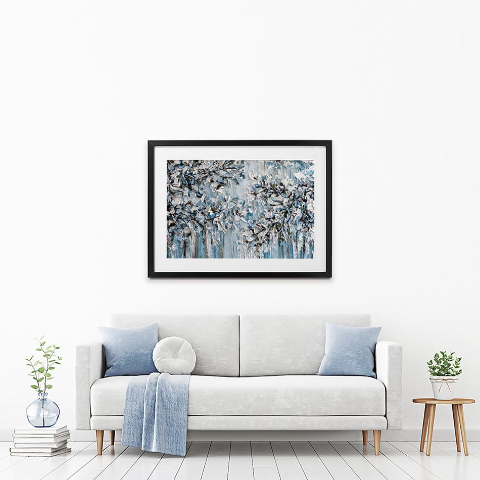 Winter Framed Art Print wall art product Olga Tkachyk