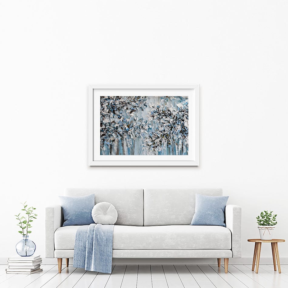 Winter Framed Art Print wall art product Olga Tkachyk