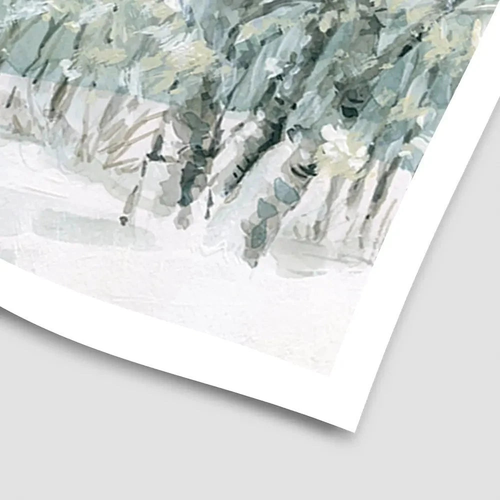 Winter Lane Art Print Winter Lane Art Print wall art product Carol Robinson