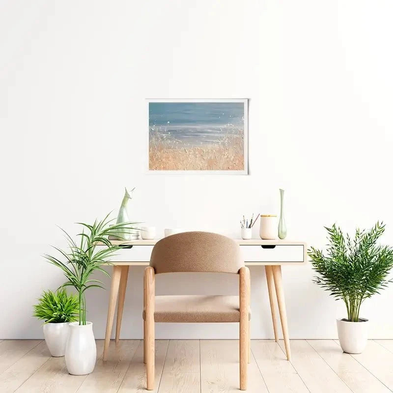 Winter Sea Art Print Winter Sea Art Print wall art product Charlotte Anna Reed