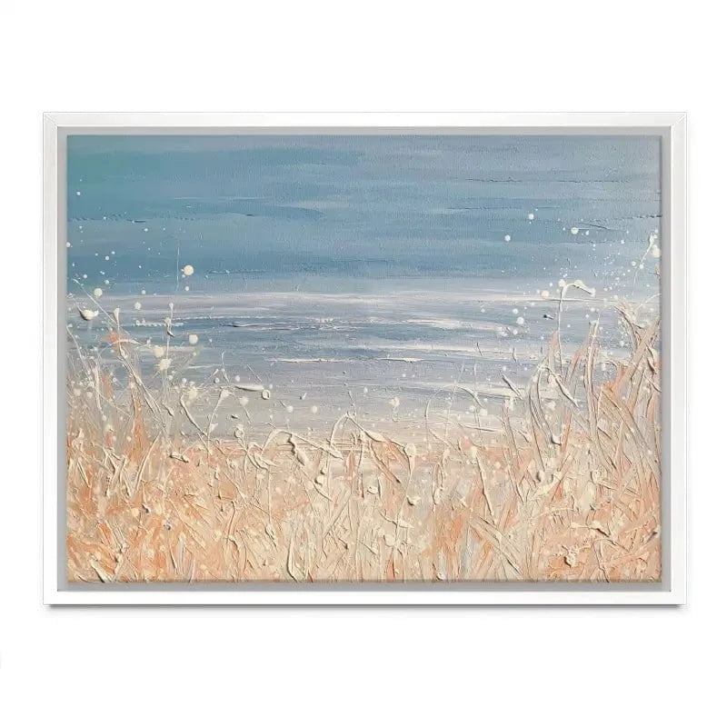 Winter Sea Canvas Print Winter Sea Canvas Print wall art product Charlotte Anna Reed