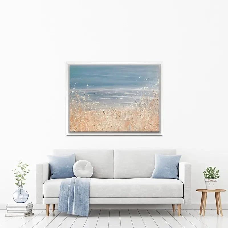 Winter Sea Canvas Print Winter Sea Canvas Print wall art product Charlotte Anna Reed