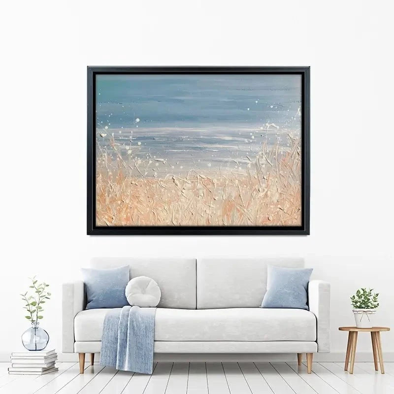 Winter Sea Canvas Print Winter Sea Canvas Print wall art product Charlotte Anna Reed
