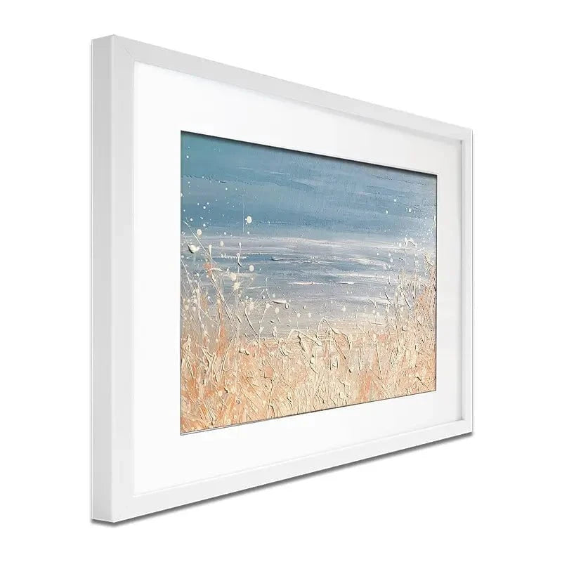 Winter Sea Framed Art Print Winter Sea Framed Art Print wall art product Charlotte Anna Reed