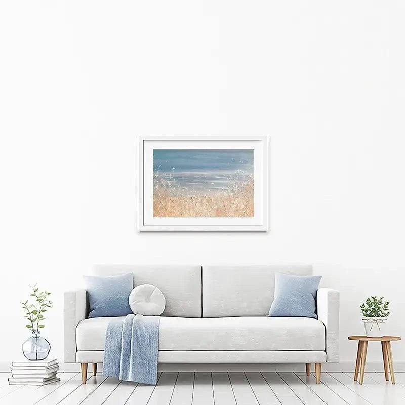 Winter Sea Framed Art Print Winter Sea Framed Art Print wall art product Charlotte Anna Reed
