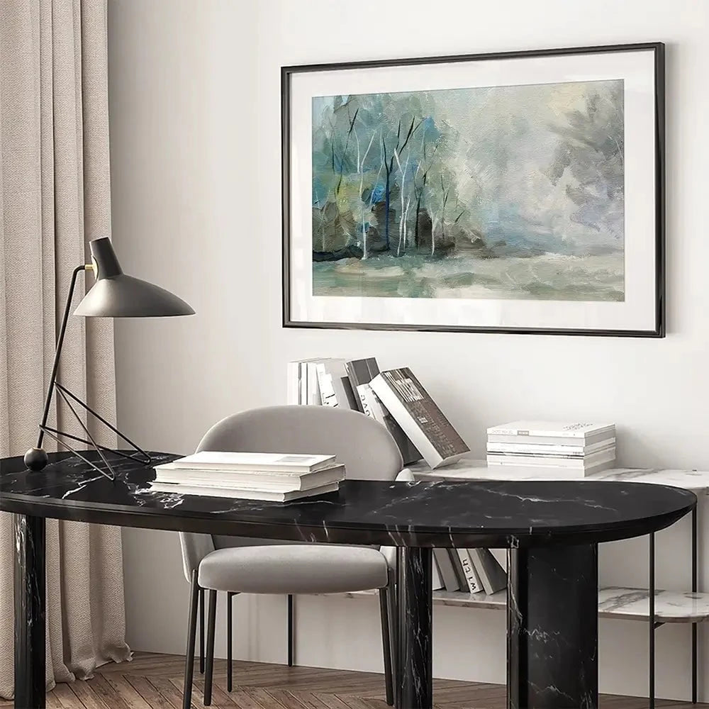 Winter Tones Framed Art Print Winter Tones Framed Art Print | Winter Tones Framed Wall Art Designs wall art product Galarta / Shutterstock