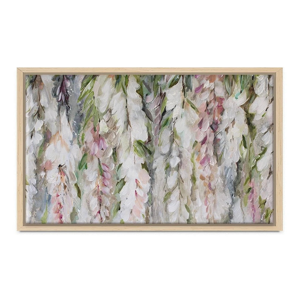 Wisteria Canvas Print Wisteria Canvas Print wall art product Nicola Jane Rowles