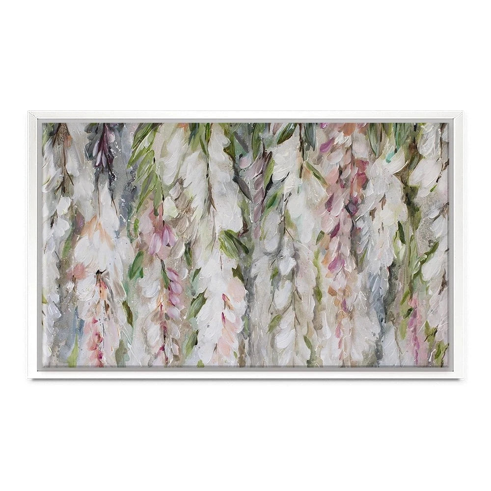 Wisteria Canvas Print Wisteria Canvas Print wall art product Nicola Jane Rowles