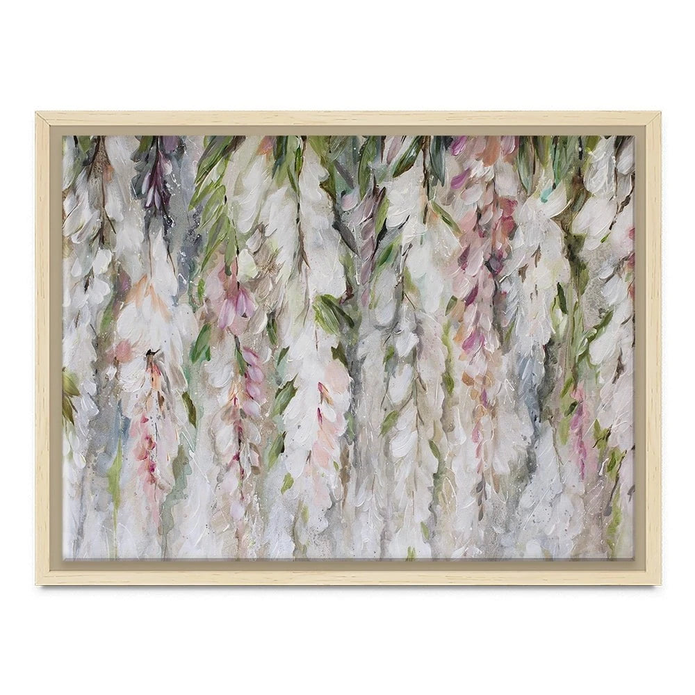 Wisteria Canvas Print Wisteria Canvas Print wall art product Nicola Jane Rowles