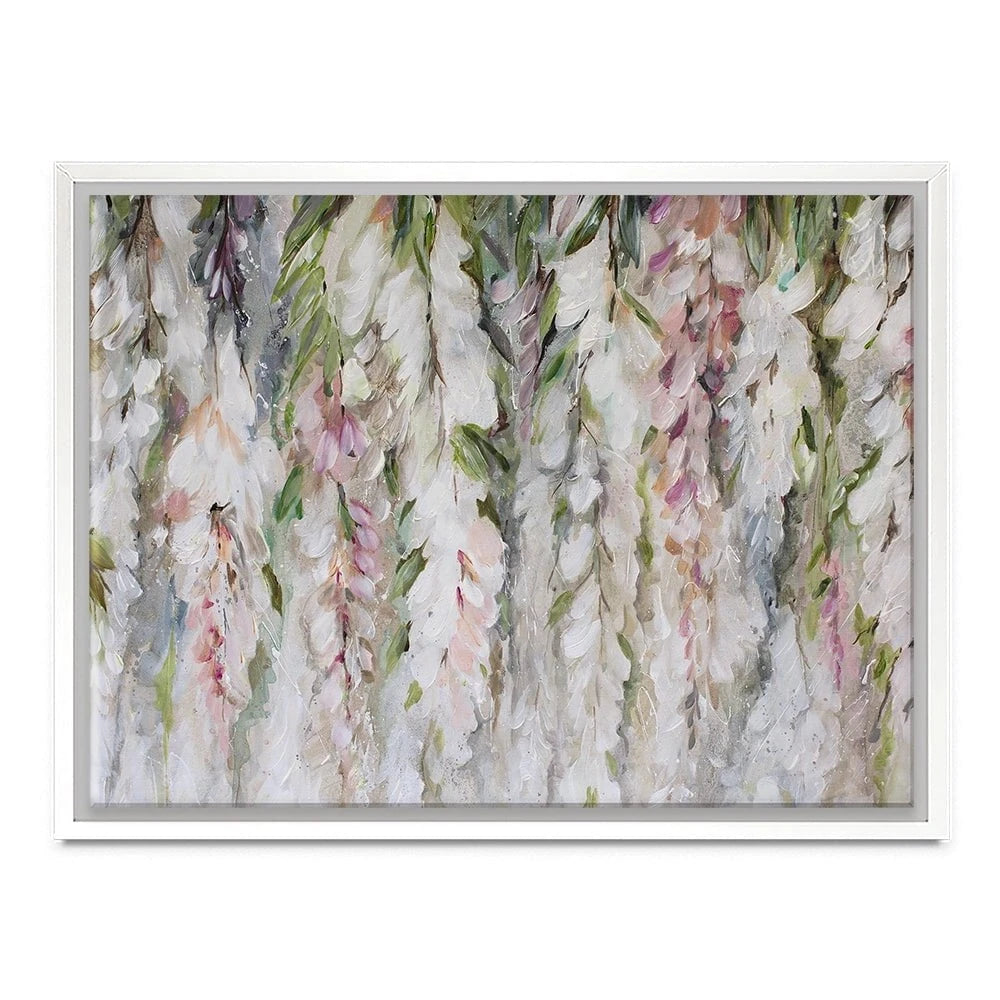 Wisteria Canvas Print Wisteria Canvas Print wall art product Nicola Jane Rowles
