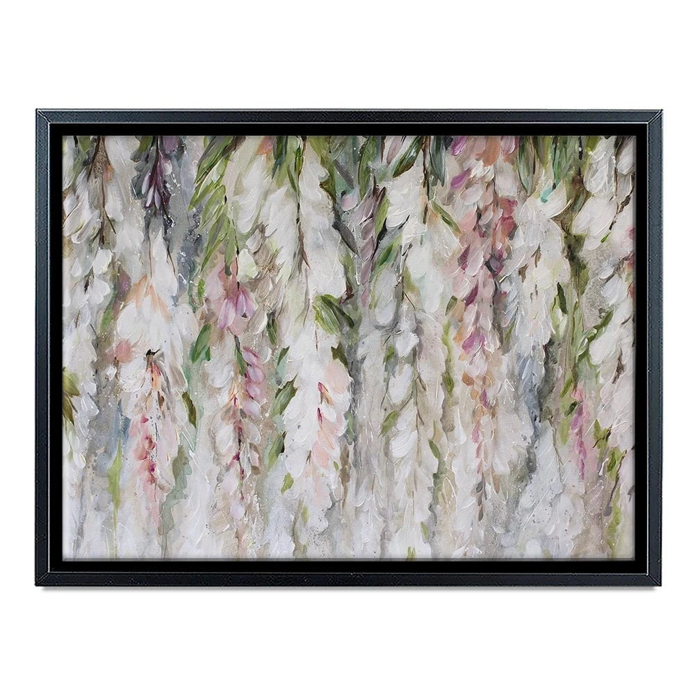 Wisteria Canvas Print Wisteria Canvas Print wall art product Nicola Jane Rowles