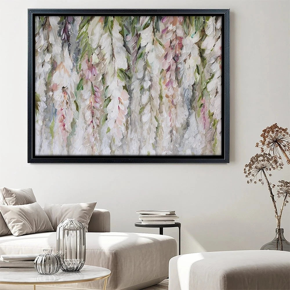 Wisteria Canvas Print Wisteria Canvas Print wall art product Nicola Jane Rowles