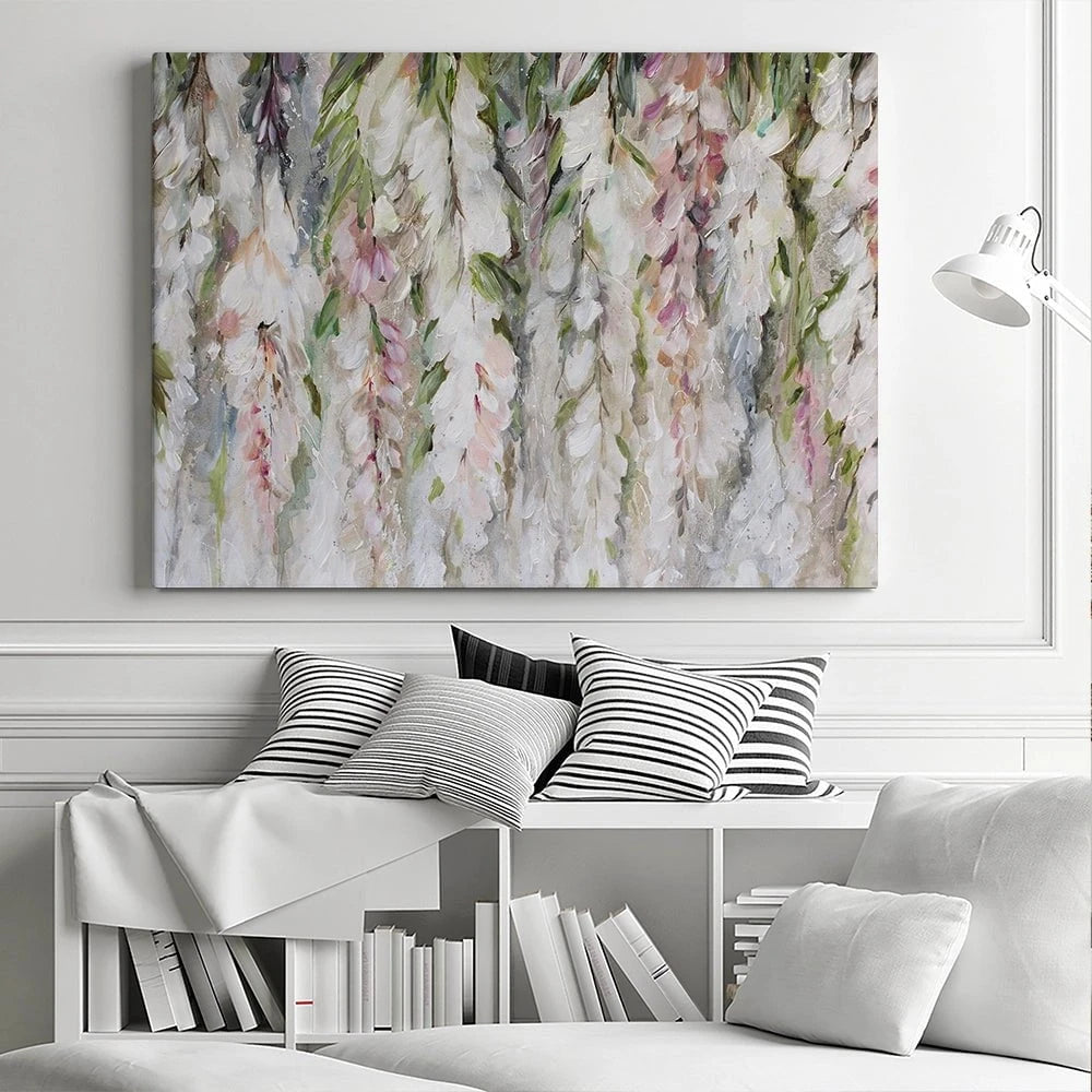 Wisteria Canvas Print Wisteria Canvas Print wall art product Nicola Jane Rowles